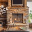 Exquisite Indoor Fireplace Stone Décor Ideas